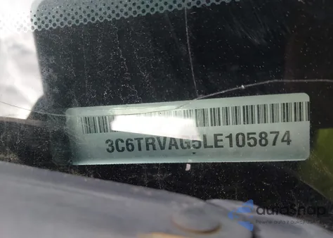 2020 Ram Promaster 1500 Low Roof 136 Wb z USA, uszkodzony, nr VIN 3C6TRVAG5LE105874